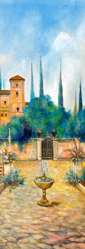 Affresco Il castello del Marchese